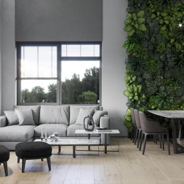 Интерьер гостиной  смотреть на Basicdecor