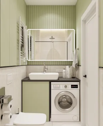 Интерьер ванной  смотреть на Basicdecor