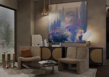 Интерьер гостиной  смотреть на Basicdecor