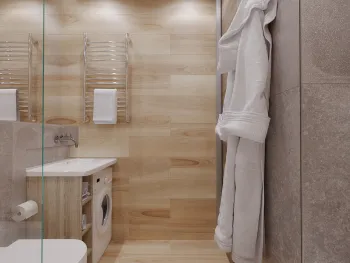 Интерьер ванной в современном стиле смотреть на Basicdecor