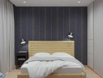 Интерьер спальни  смотреть на Basicdecor