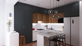 Интерьер кухни  смотреть на Basicdecor