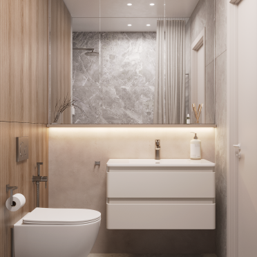 Интерьер ванной  смотреть на Basicdecor