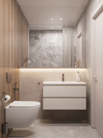 Интерьер ванной  смотреть на Basicdecor