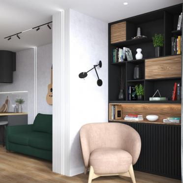 Интерьер гостиной  смотреть на Basicdecor