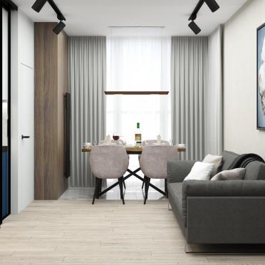 Интерьер гостиной с балконом  смотреть на Basicdecor