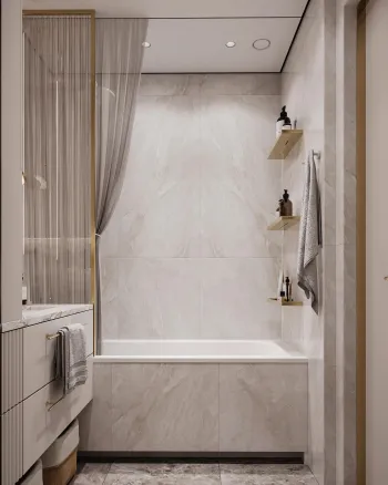Интерьер ванной  смотреть на Basicdecor