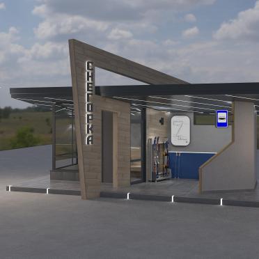 фото проекта Остановка общественного транспорта