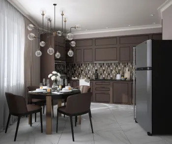 Интерьер кухни в современном стиле смотреть на Basicdecor