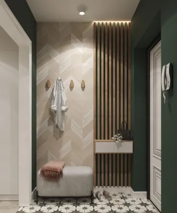 Интерьер прихожей  смотреть на Basicdecor