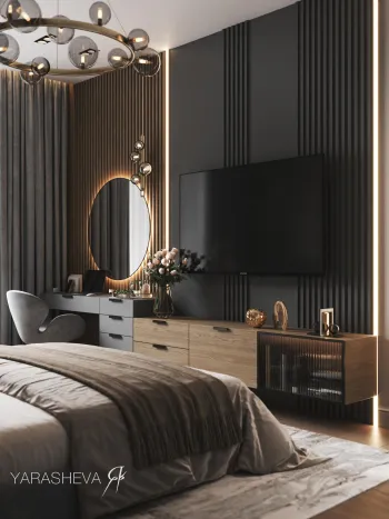 Интерьер спальни  смотреть на Basicdecor