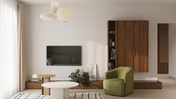 Интерьер гостиной  смотреть на Basicdecor