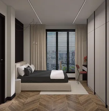 Интерьер спальни  смотреть на Basicdecor