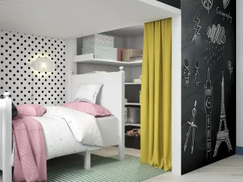 Интерьер детской в стиле фьюжн смотреть на Basicdecor