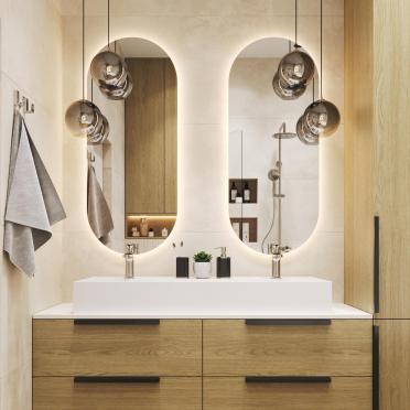 Интерьер ванной  смотреть на Basicdecor