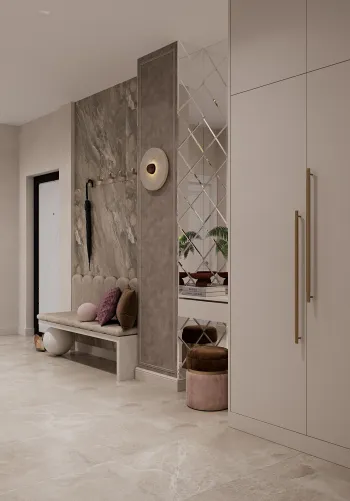 Интерьер прихожей  смотреть на Basicdecor