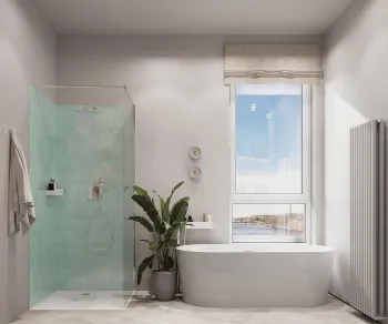Интерьер ванной  смотреть на Basicdecor