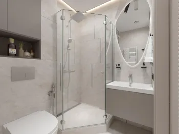 Интерьер ванной  смотреть на Basicdecor