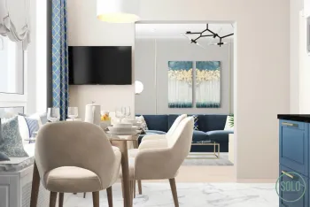 Интерьер столовой в современном стиле смотреть на Basicdecor