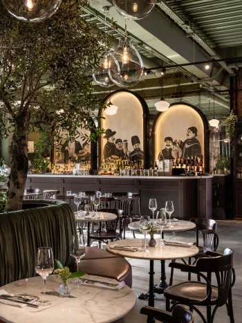 Интерьер кафе и ресторана с барной стойкой в итальянском смотреть на Basicdecor