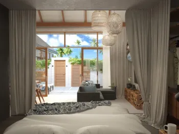Интерьер спальни  смотреть на Basicdecor