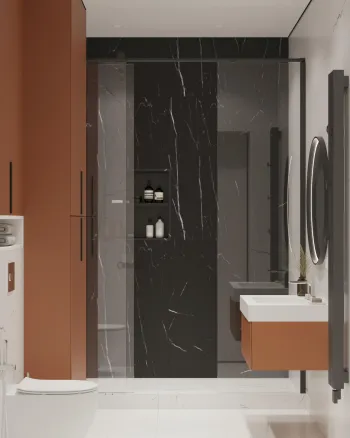 Интерьер ванной  смотреть на Basicdecor