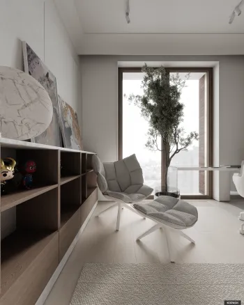 Интерьер детской  смотреть на Basicdecor