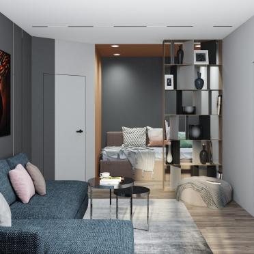 Интерьер гостиной  смотреть на Basicdecor
