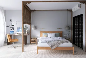 Интерьер спальни  смотреть на Basicdecor