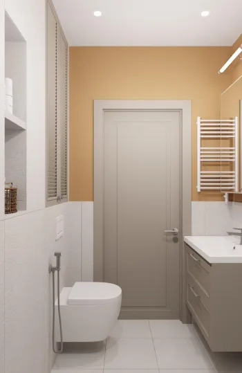 Интерьер ванной  смотреть на Basicdecor