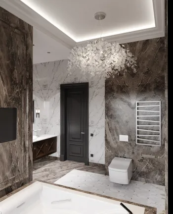 Интерьер ванной  смотреть на Basicdecor