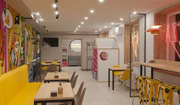 Интерьер с барной стойкой  смотреть на Basicdecor