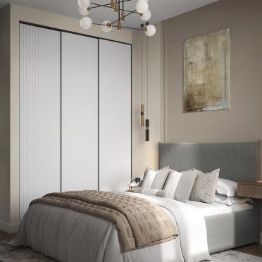 Интерьер спальни  смотреть на Basicdecor