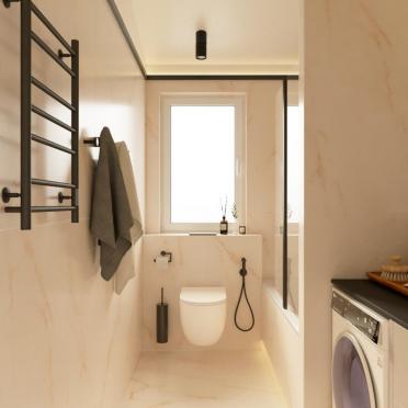 Интерьер ванной  смотреть на Basicdecor