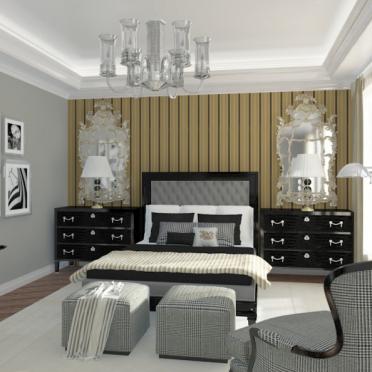 Интерьер спальни в неоклассике смотреть на Basicdecor