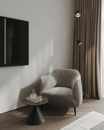 Интерьер спальни  смотреть на Basicdecor