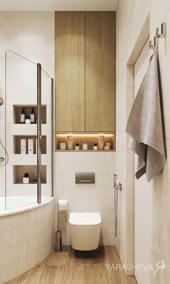 Интерьер ванной  смотреть на Basicdecor