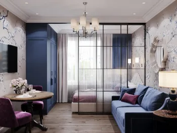 Интерьер гостиной  смотреть на Basicdecor