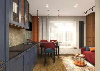 Интерьер кухни  смотреть на Basicdecor