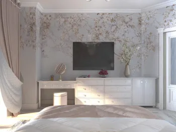 Интерьер спальни в неоклассике смотреть на Basicdecor