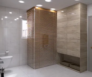 Интерьер ванной  смотреть на Basicdecor