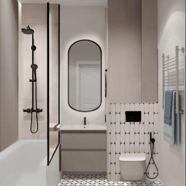 Интерьер ванной  смотреть на Basicdecor