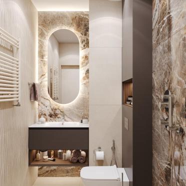 Интерьер ванной  смотреть на Basicdecor