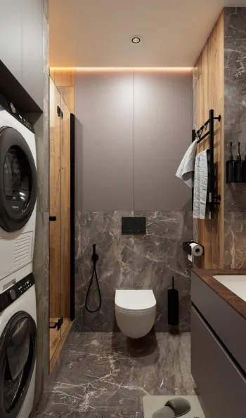 Интерьер ванной  смотреть на Basicdecor