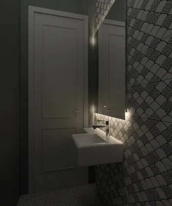 Интерьер ванной  смотреть на Basicdecor
