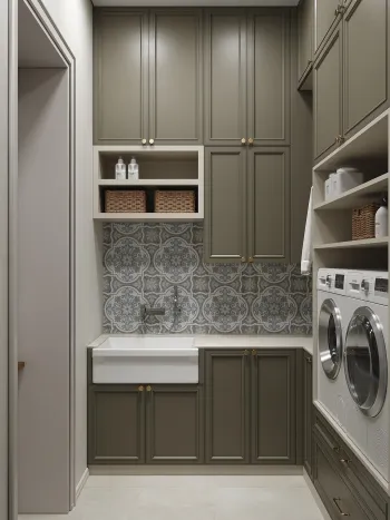 Интерьер с постирочной  смотреть на Basicdecor