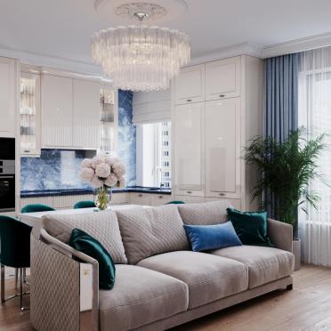 Интерьер гостиной  смотреть на Basicdecor