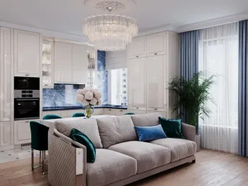 Интерьер гостиной  смотреть на Basicdecor
