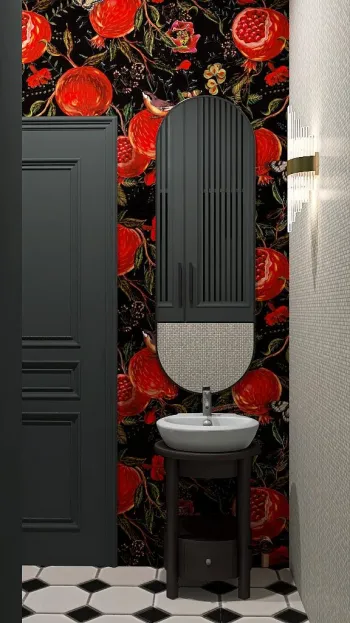 Интерьер ванной  смотреть на Basicdecor