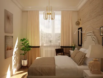 Интерьер спальни в неоклассике смотреть на Basicdecor